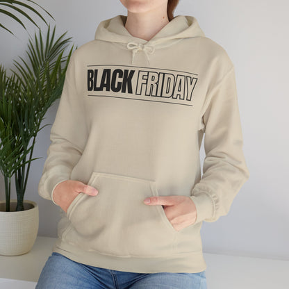 Black Friday Graphic Hoodie - Premium Unisex Fleece