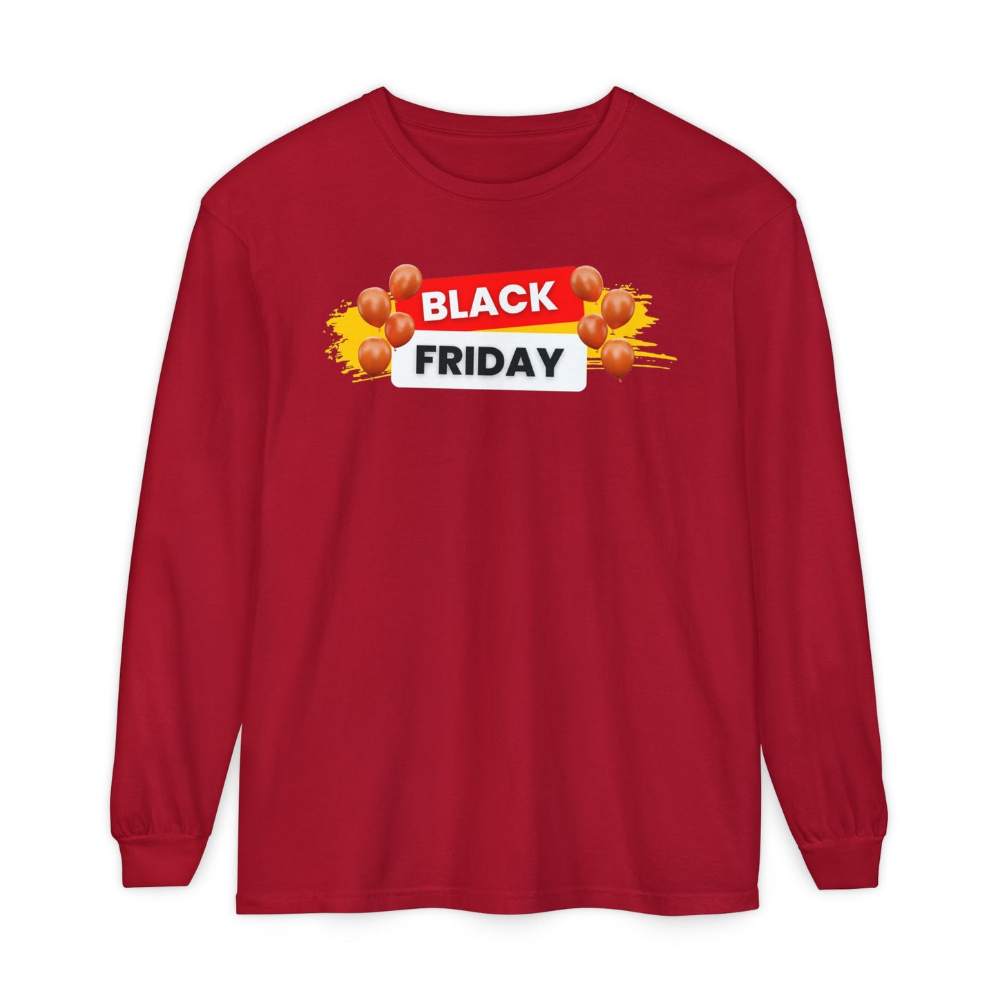 Black Friday Party Long Sleeve - Celebration Graphic Unisex Tee