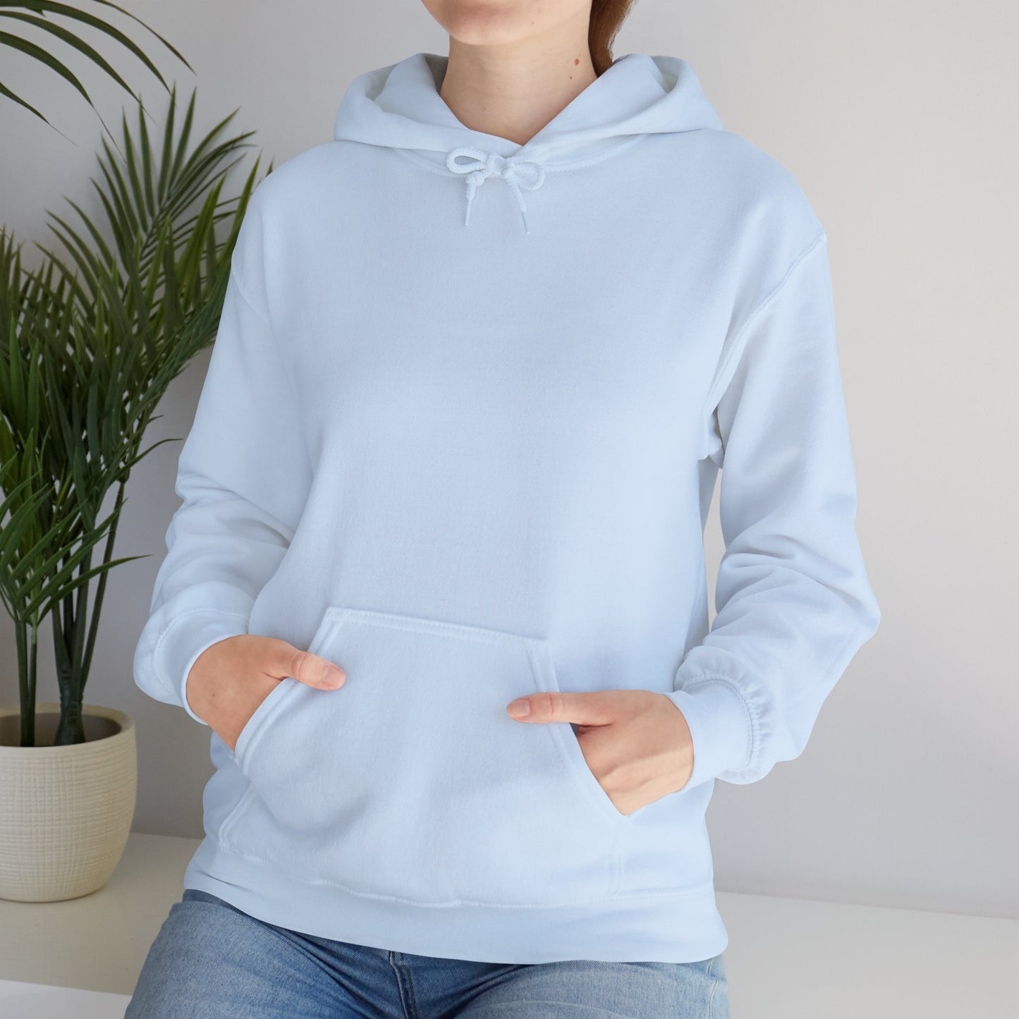 Premium Cotton Essential Blank Hoodie - Cozy Soft Unisex Hoodie