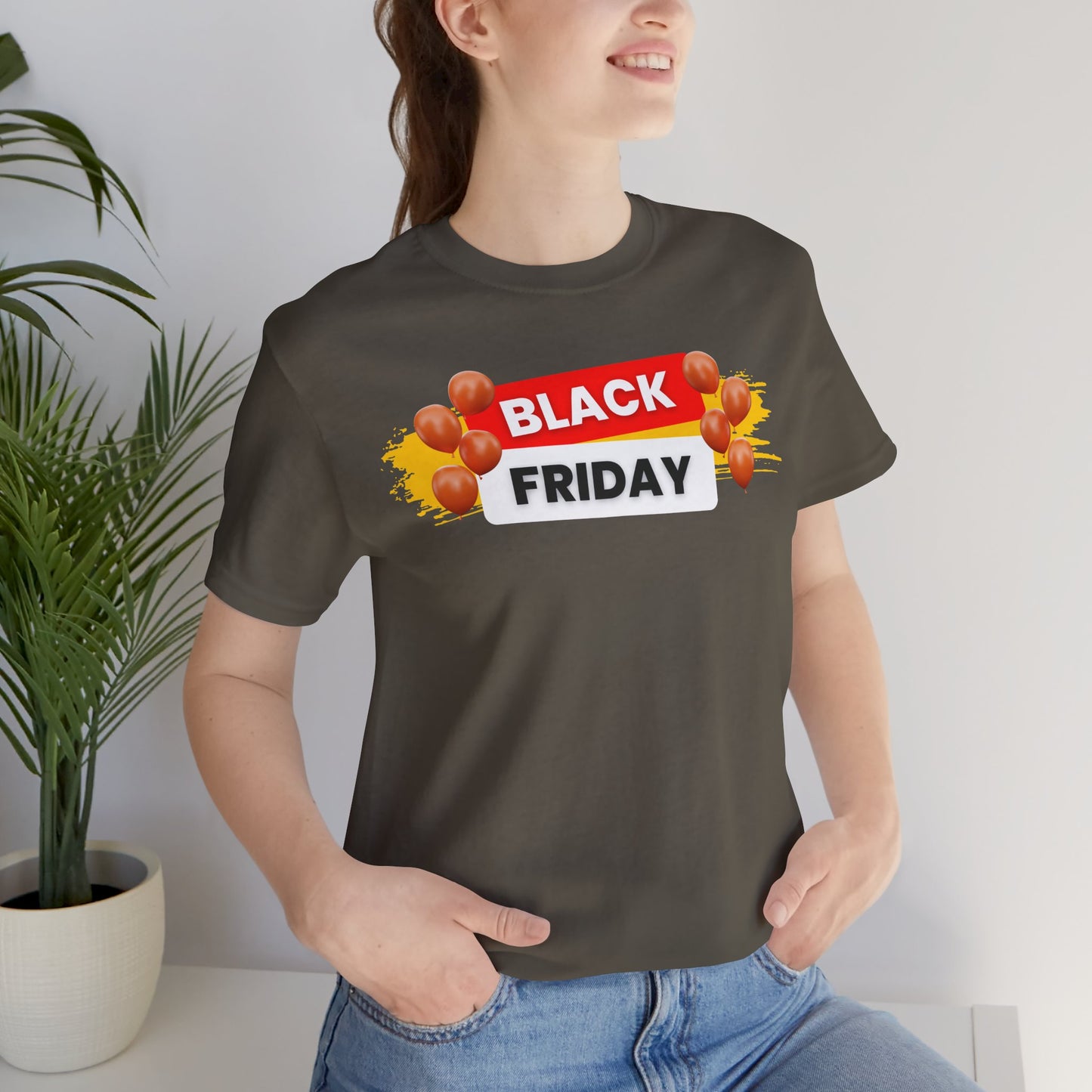 Black Friday Party T-Shirt - Celebration Graphic Unisex Cotton Tee