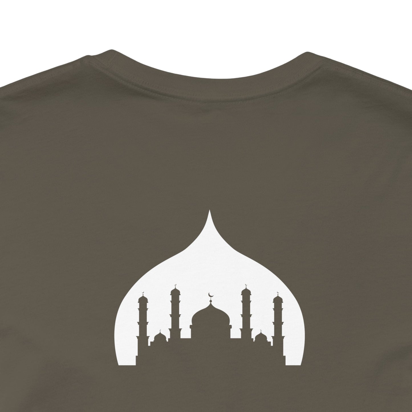 And He is with you wherever you are T-Shirt - Arabic Calligraphy Islamic Unisex Tee