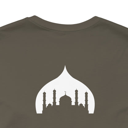 And He is with you wherever you are T-Shirt - Arabic Calligraphy Islamic Unisex Tee