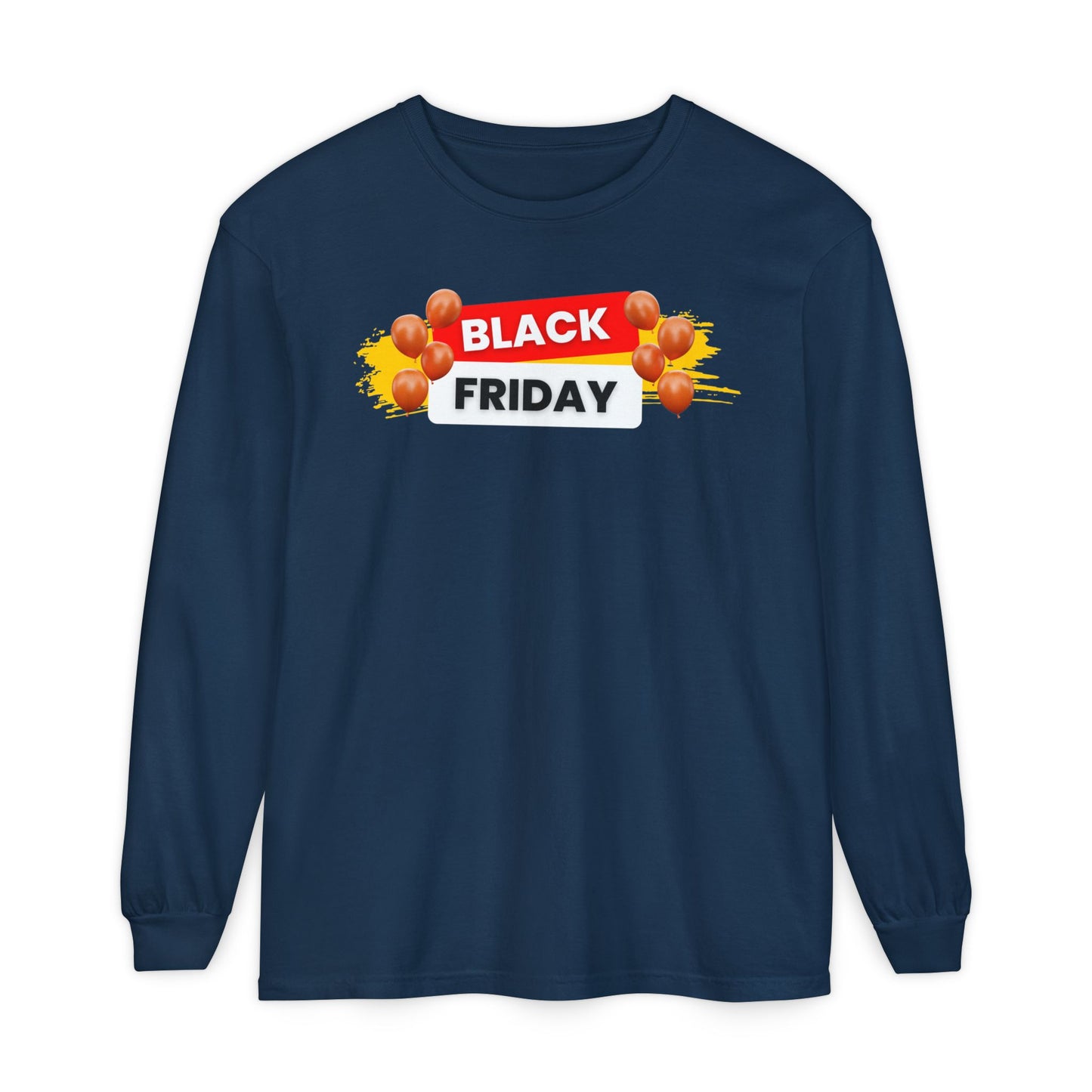 Black Friday Party Long Sleeve - Celebration Graphic Unisex Tee