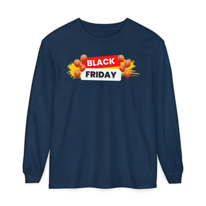 Black Friday Party Long Sleeve - Celebration Graphic Unisex Tee