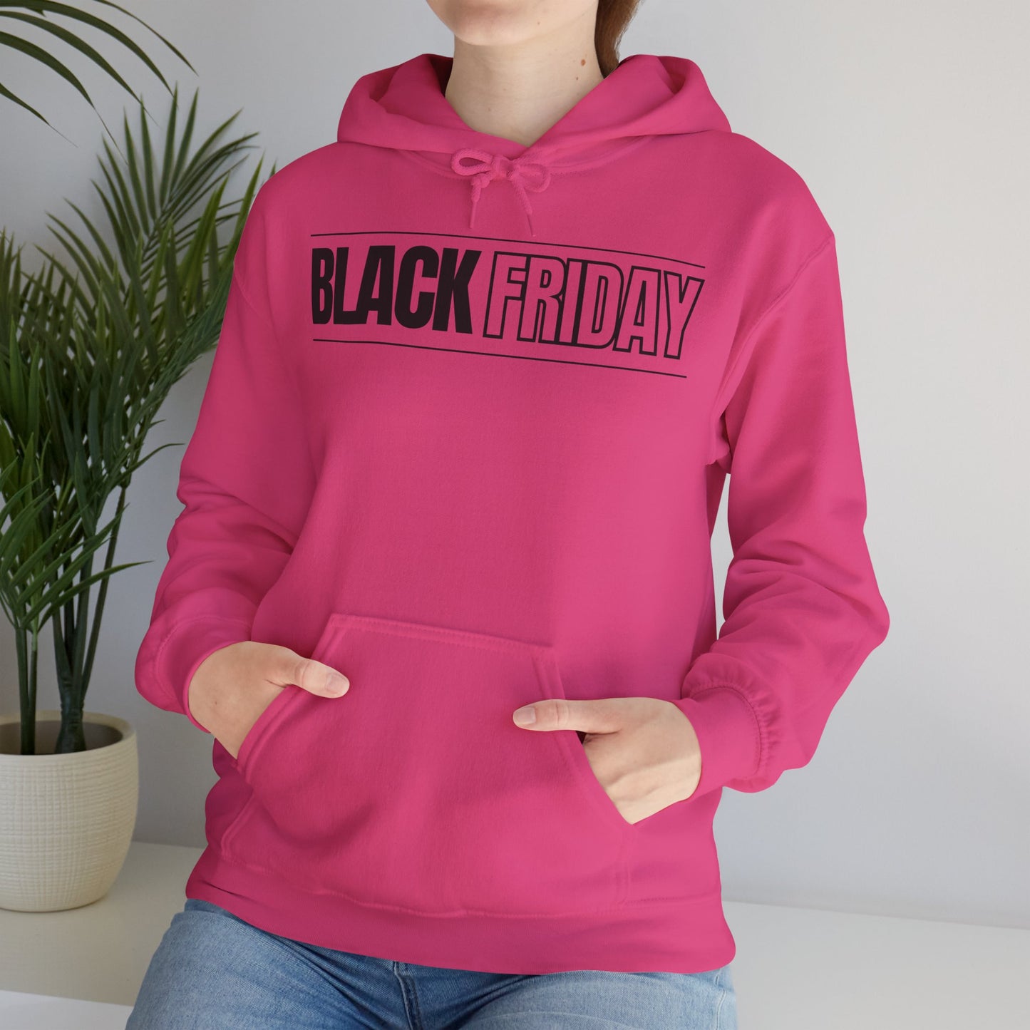 Black Friday Graphic Hoodie - Premium Unisex Fleece
