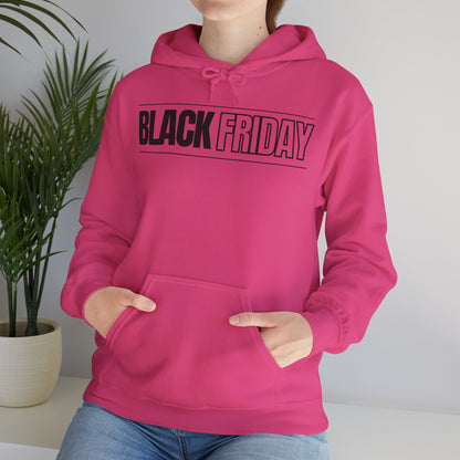Black Friday Graphic Hoodie - Premium Unisex Fleece