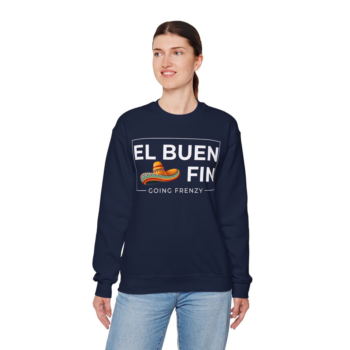 El Buen Fin Going Frenzy Sweatshirt - Badge Graphic Crewneck