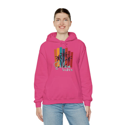 Salam Vibes Palm Tree Graphic Hoodie - Cozy Soft Cotton Graphic Unisex Hoodie