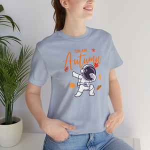 Salam Autumn Cute Astronaut Graphic Tee T-Shirt - Cozy Autumn Cute Astronaut Graphic Unisex Tee