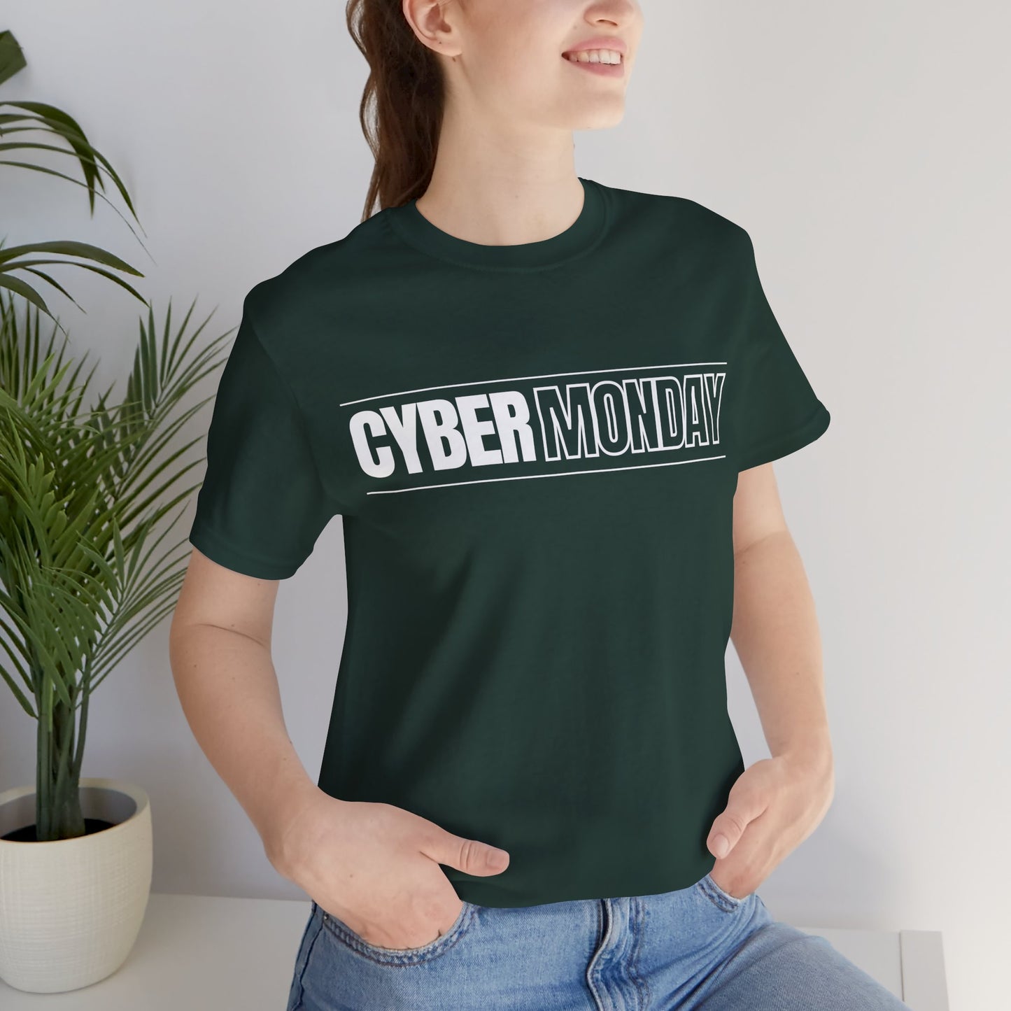 Cyber Monday Graphic T-Shirt - Premium Unisex Cotton Tee
