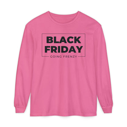 Black Friday Going Frenzy Long Sleeve - Badge Graphic Tee