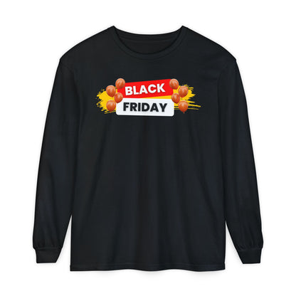 Black Friday Party Long Sleeve - Celebration Graphic Unisex Tee