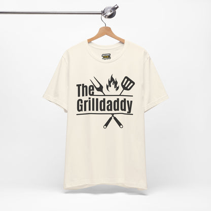 The Grilldaddy Typography Tee T-Shirt - Cozy Soft Cotton Unisex BBQ Graphic Tee