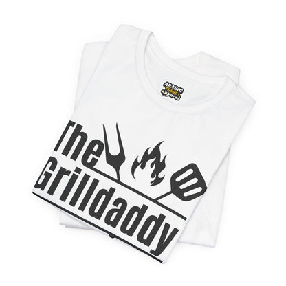 The Grilldaddy Typography Tee T-Shirt - Cozy Soft Cotton Unisex BBQ Graphic Tee