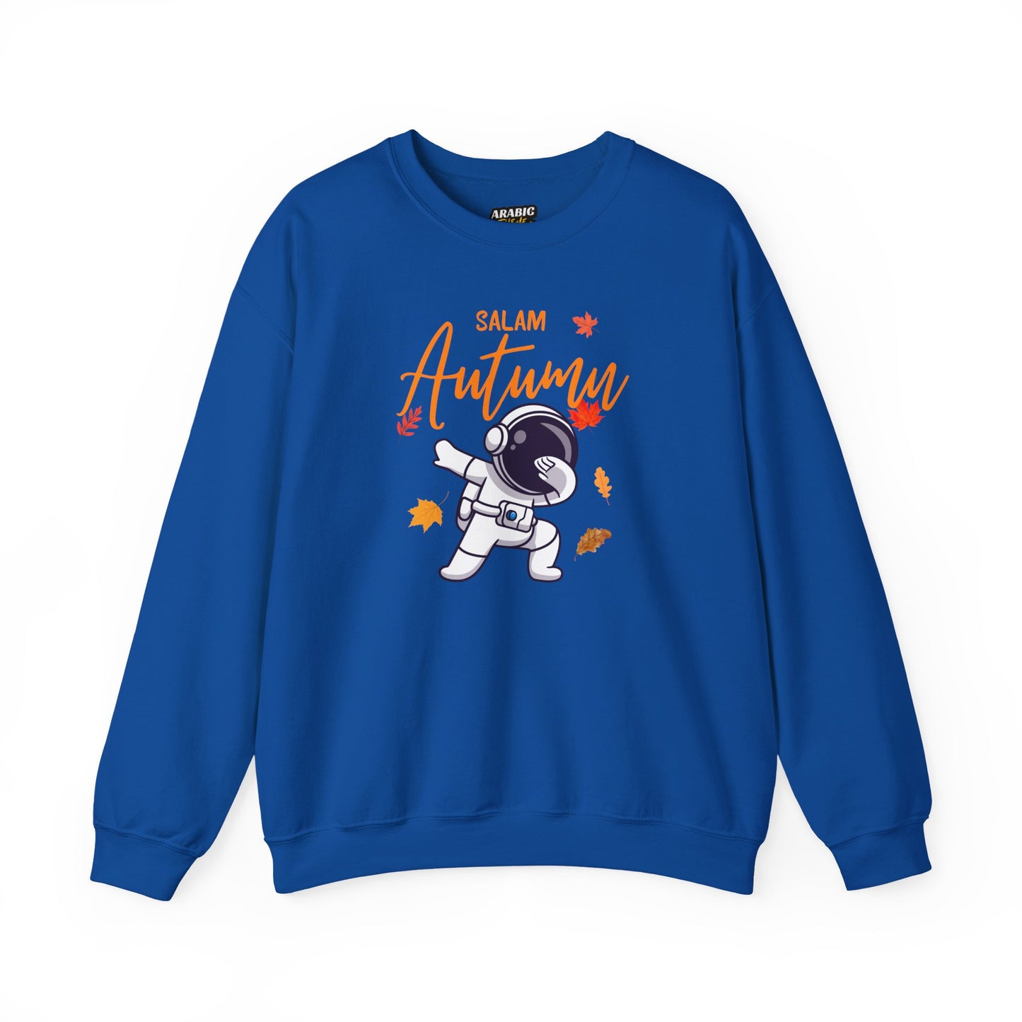 Salam Autumn Cute Astonaut Graphic Sweatshirt - Cozy Autumn Cute Astonaut Graphic Unisex Sweatshirt