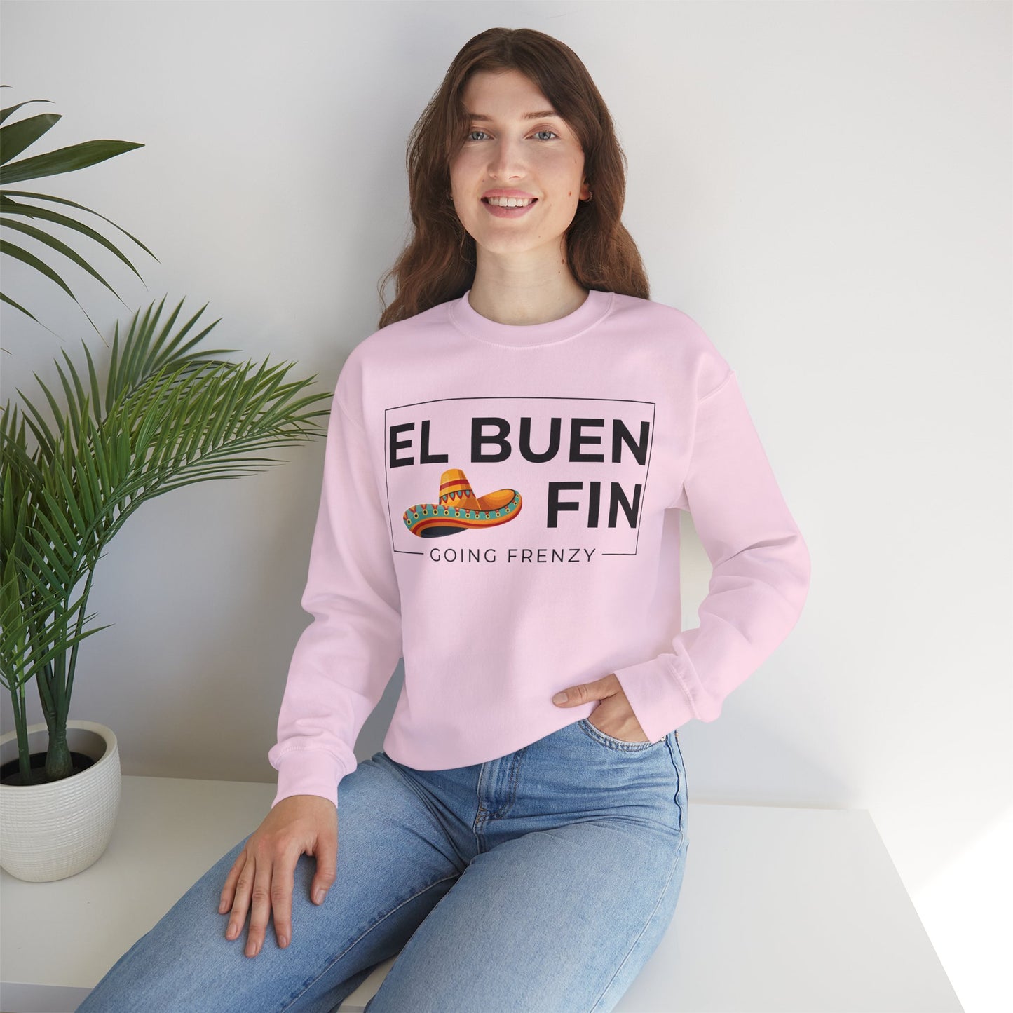 El Buen Fin Going Frenzy Sweatshirt - Badge Graphic Crewneck