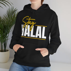Stay Halal Graphic Hoodie - Soft Cozy Stay Halal Graphic Unisex Hoodie