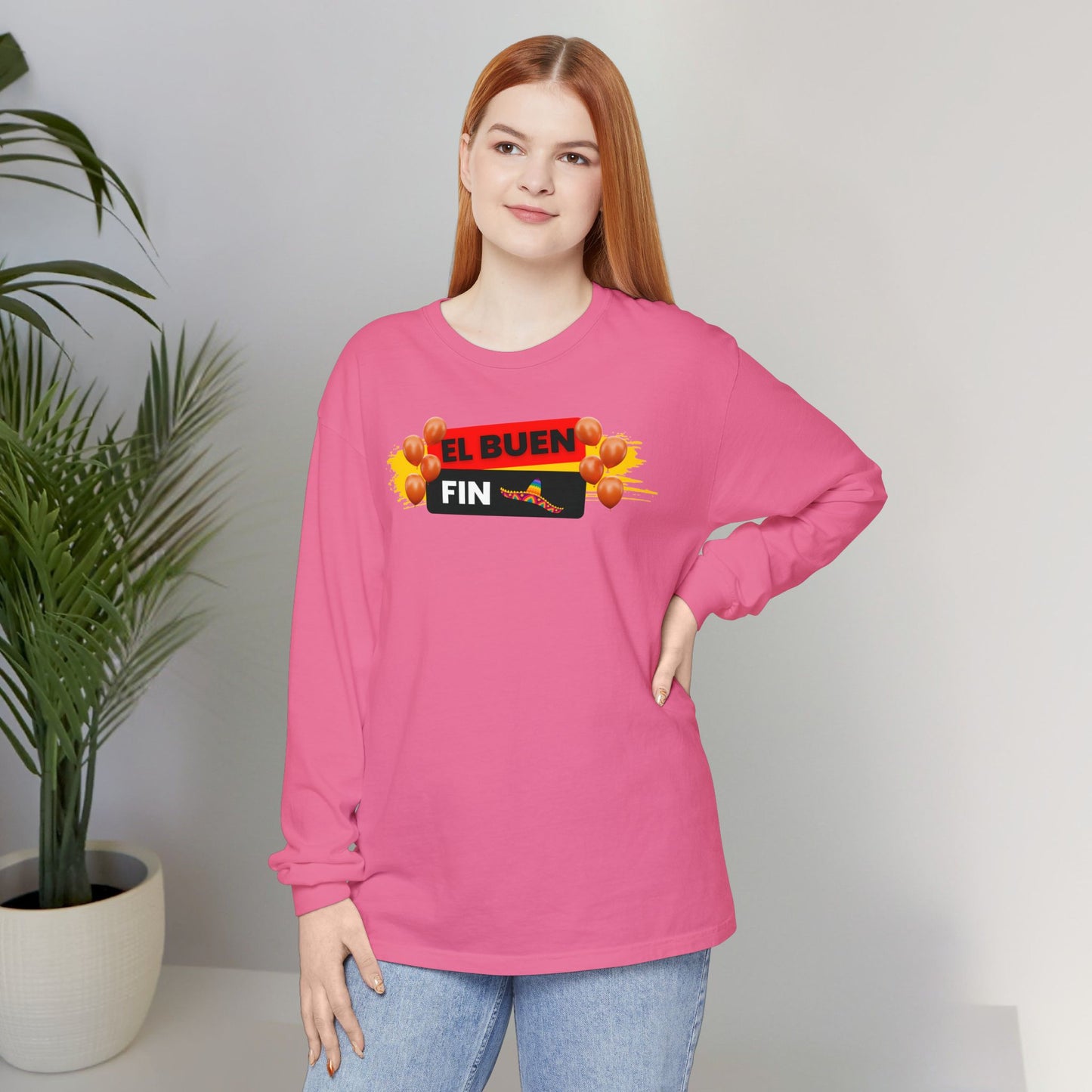 El Buen Fin Party Long Sleeve - Celebration Graphic Unisex Tee