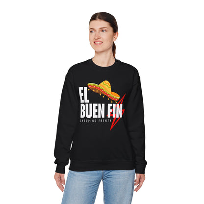 El Buen Fin Shopping Frenzy Sweatshirt - Lightning Graphic Crewneck