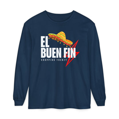El Buen Fin Shopping Frenzy Long Sleeve - Lightning Graphic Tee