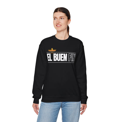 El Buen Fin Mustache Graphic Sweatshirt - Premium Unisex Crewneck