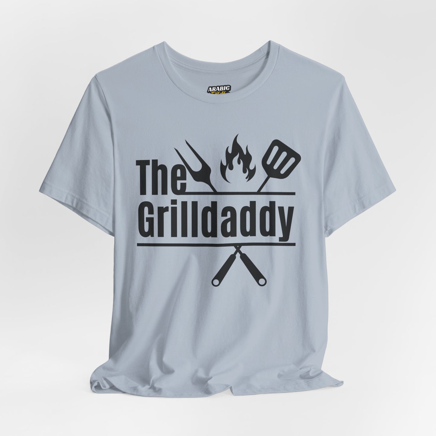 The Grilldaddy Typography Tee T-Shirt - Cozy Soft Cotton Unisex BBQ Graphic Tee