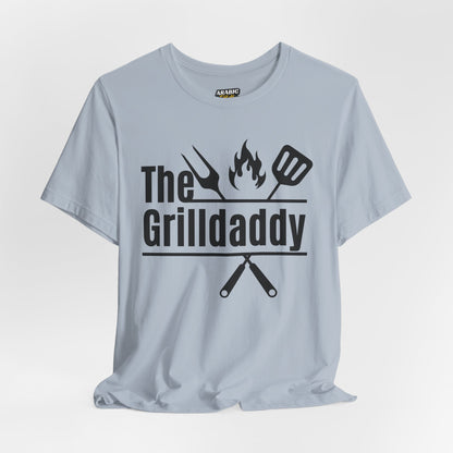 The Grilldaddy Typography Tee T-Shirt - Cozy Soft Cotton Unisex BBQ Graphic Tee