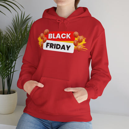 Black Friday Party Hoodie - Celebration Graphic Unisex Fleece