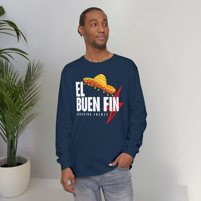 El Buen Fin Shopping Frenzy Long Sleeve - Lightning Graphic Tee