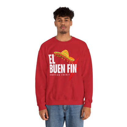El Buen Fin Shopping Frenzy Sweatshirt - Lightning Graphic Crewneck