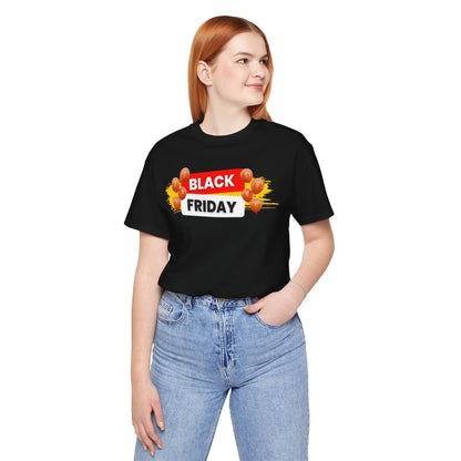 Black Friday Party T-Shirt - Celebration Graphic Unisex Cotton Tee