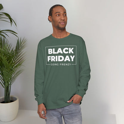 Black Friday Going Frenzy Long Sleeve - Badge Graphic Tee