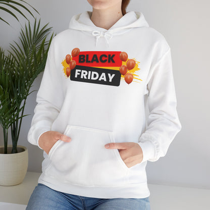 Black Friday Party Hoodie - Celebration Graphic Unisex Fleece