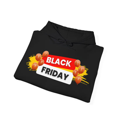 Black Friday Party Hoodie - Celebration Graphic Unisex Fleece