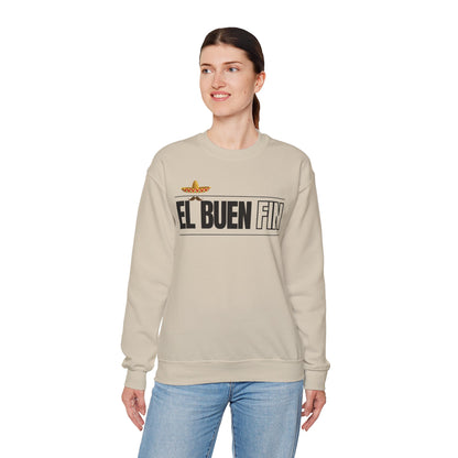 El Buen Fin Mustache Graphic Sweatshirt - Premium Unisex Crewneck