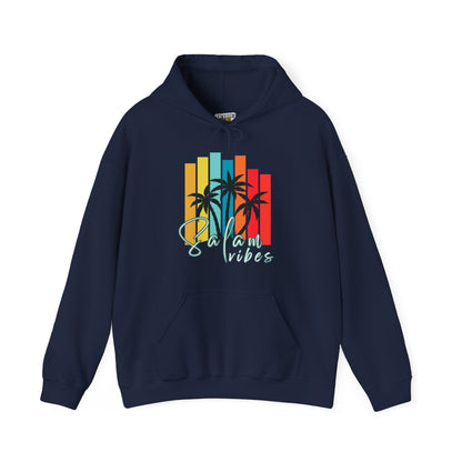 Salam Vibes Palm Tree Graphic Hoodie - Cozy Soft Cotton Graphic Unisex Hoodie