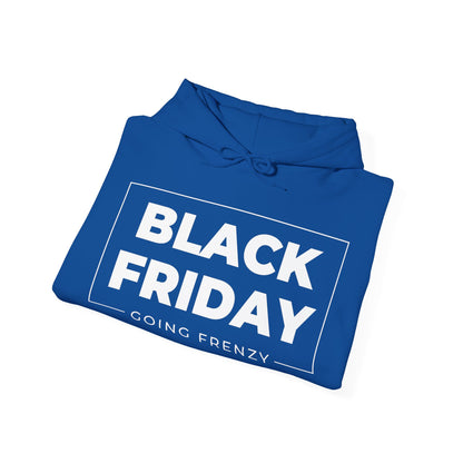 Black Friday Going Frenzy Hoodie - Badge Graphic Fleece