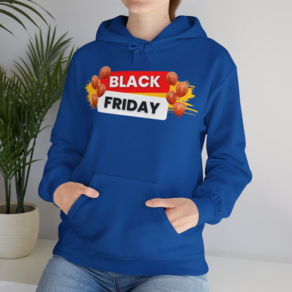 Black Friday Party Hoodie - Celebration Graphic Unisex Fleece