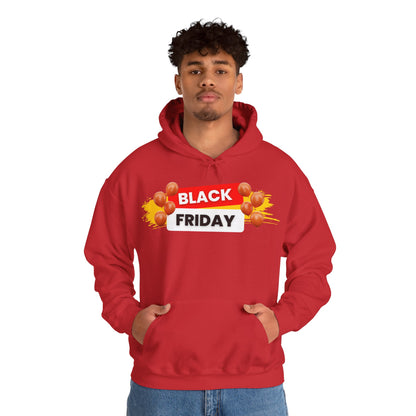 Black Friday Party Hoodie - Celebration Graphic Unisex Fleece