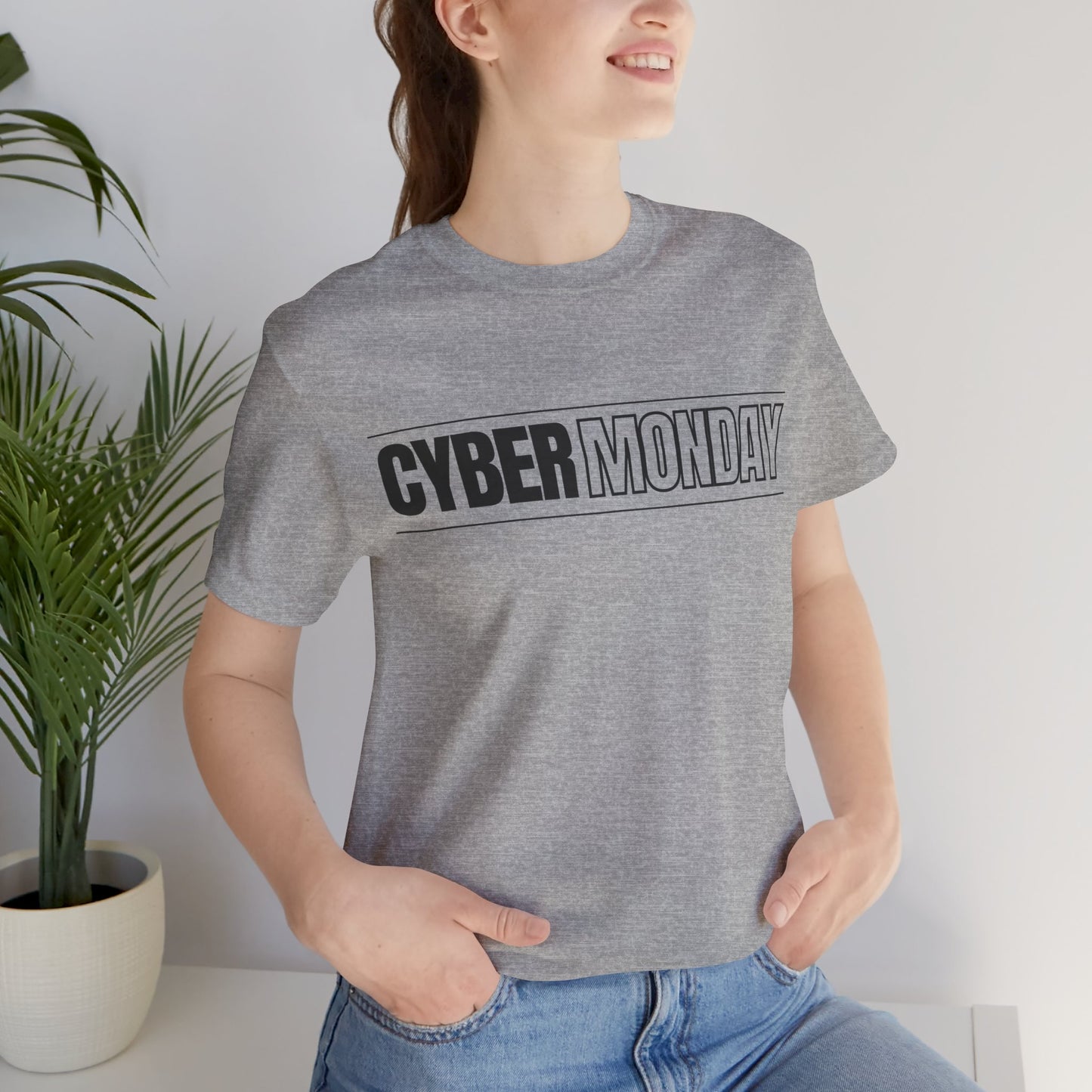 Cyber Monday Graphic T-Shirt - Premium Unisex Cotton Tee