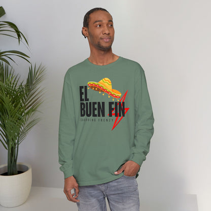 El Buen Fin Shopping Frenzy Long Sleeve - Lightning Graphic Tee