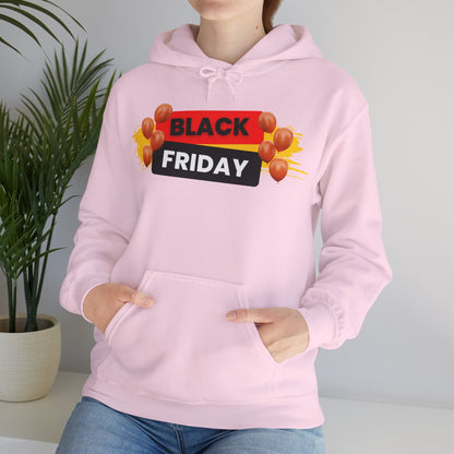 Black Friday Party Hoodie - Celebration Graphic Unisex Fleece