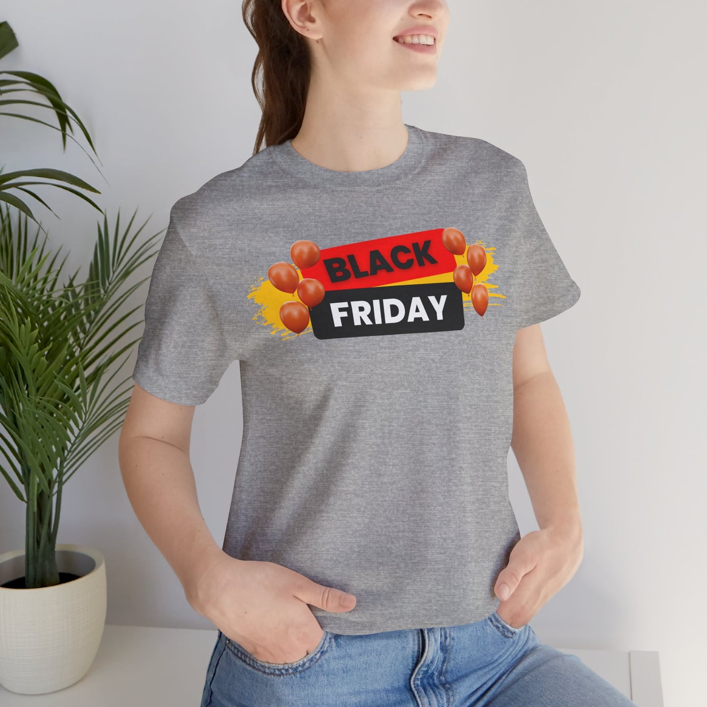 Black Friday Party T-Shirt - Celebration Graphic Unisex Cotton Tee